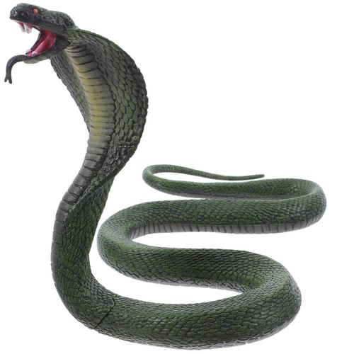 Realistic solid cobra snake - realistic,