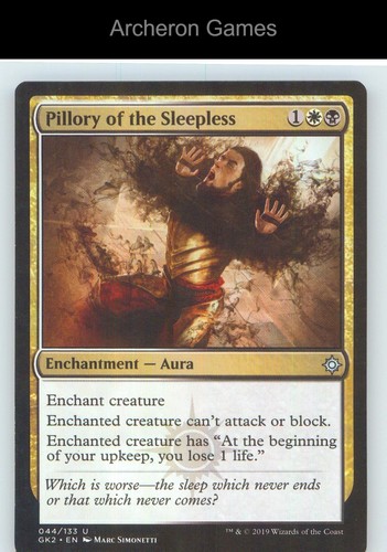 Pillory the sleepless gk2 - pillory,