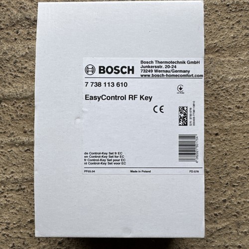 Bosch easycontrol key - easycontrol,