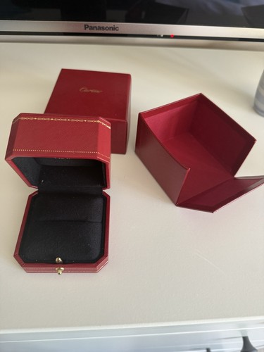 Cartier ring box - box, empty