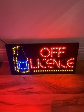 Off licence Neon Sign