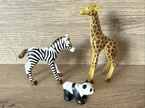 Playmobil baby zebra giraffe - baby,
