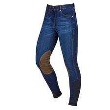 Dublin Shona Knee Patch Ladies Denim Breeches