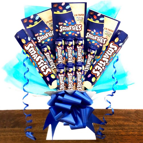 Smarties chocolate bouquet - smarties, |