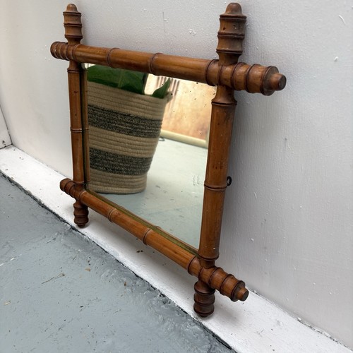 Pine 1920s french faux bamboo - pine, faux-bamboo