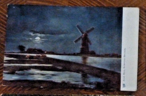 Postcard acle mill norfolk - postcard,