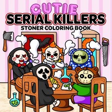 Spooky Cutie Coloring Book for