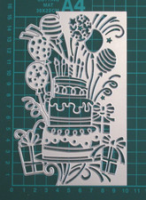 Cake, Gifts & Balloons Metal