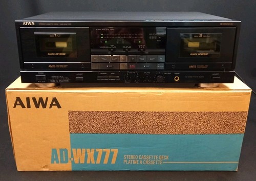 Aiwa wx777 twin cassette - twin,