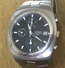 Lorus Mens Chronograph Watch