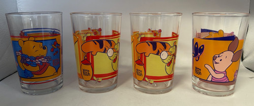 Winnie the pooh glass - glass, tumblers