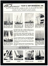 PRINT AD, 1977 Daniel Yacht &