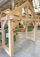 Handmade Solid Oak Porch | The