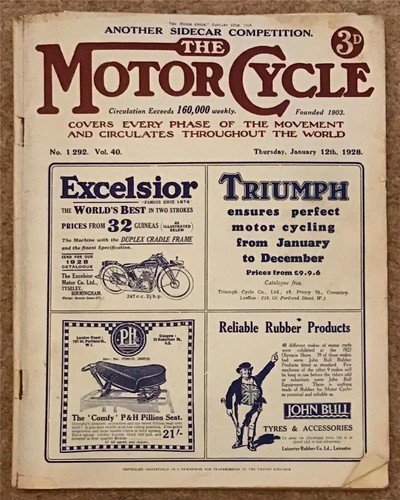The motor cycle magazine - cycle, 12