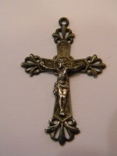 Solid Silver Crucifix Pendant