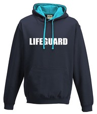 LIFEGUARD CONTRAST NAVY HOODIE