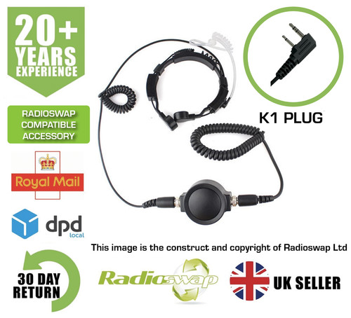 Heavy duty throat mic - mic, fits