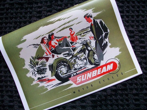 Sunbeam 1953 motorcycle sales - sunbeam,