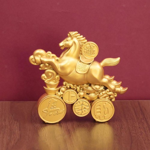 Horse statue rotating zodiac - statue,