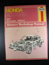 Honda Accord 1977 Haynes