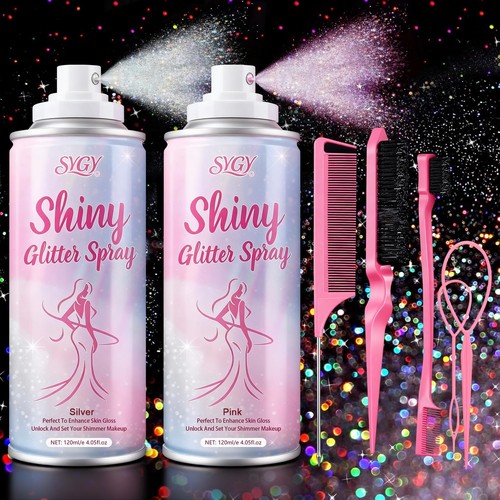 Shimmer body glitter spray - body,