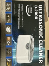 Ultrasonic Cleaner D-2000 Jewellery Cleaner Machine 420ML 45000Hz,