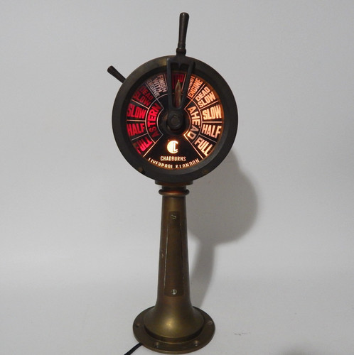 Vtg brass chadburns - vtg,