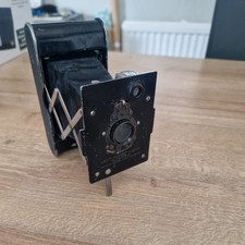 Vintage Eastman Kodak No A-127 FILM Vest Pocket Folding Camera TESTED  With Case