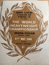 Boxing Program Muhammad Ali Vs