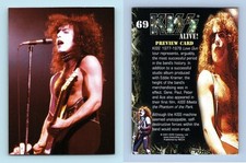 Preview Card #69 Kiss Alive! 2001 Neca Trading Card