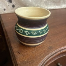 Isle of White Studio Pottery Vase Jo Iow