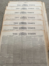 The Times Newspaper 27th 28th OR 29th January 1936 ORIGINAL
