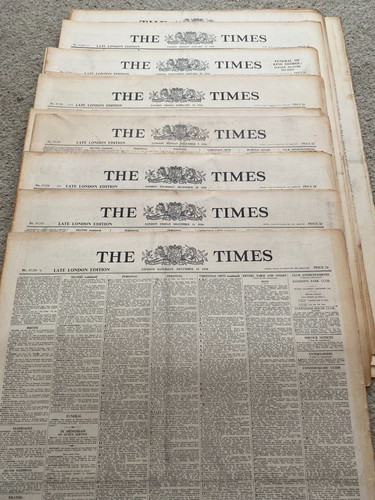 The times newspaper 20th 21st - the,
