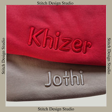 Personalised Embroidered children's name sweatshirt. Children's clothing