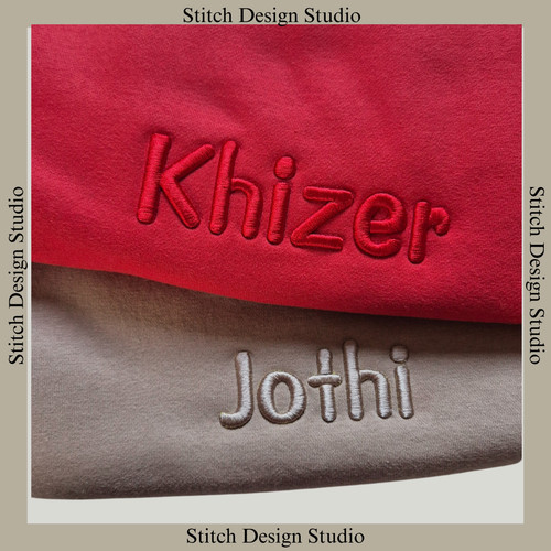 Personalised embroidered - personalised,