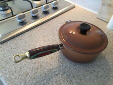 For Le Creuset Replacement Sauce Pan Wooden Handle Small Multi Color Psychedelic