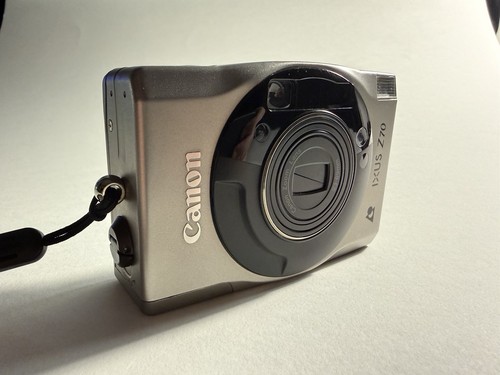 Vintage camera cannon ixus - vintage,