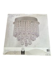 Light spiral chandelier - light,