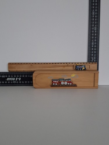 Wooden pencil box - pencil, with
