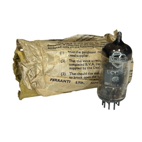 Vintage mullard ucc85 - mullard, valve