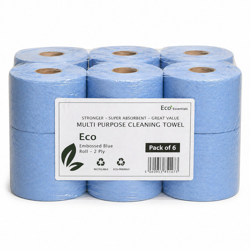 Blue centre feed - blue, rolls