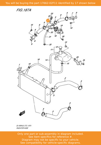 Suzuki connector thermostat - suzuki,