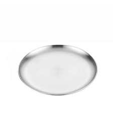 Stainless steel food - steel, plate