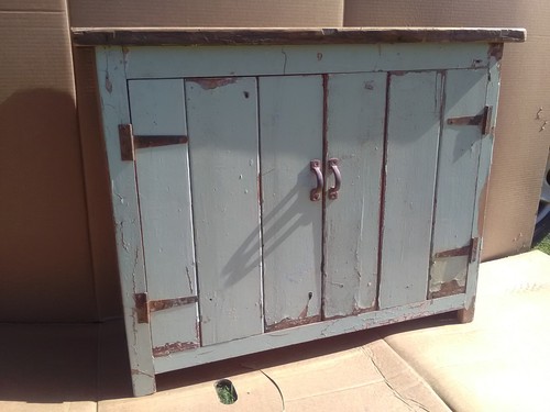 Door cupboard reclaimed - door, in