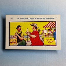 Saucy Comic Postcard C1965 Fat