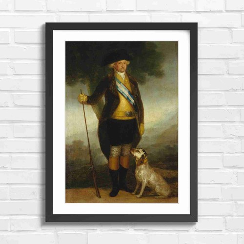 Noble hunter with gun - hunter, dog