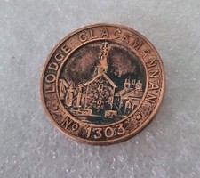 Vintage Scottish Masonic Penny