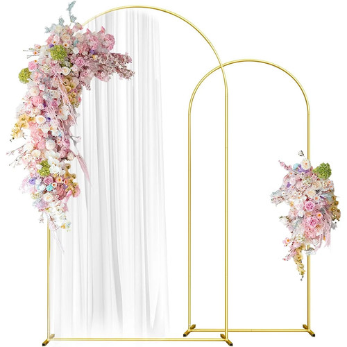 Gold wedding arch stand - gold,