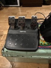 Xbox Steering Wheel Pedals and Gearstick, Good Condition