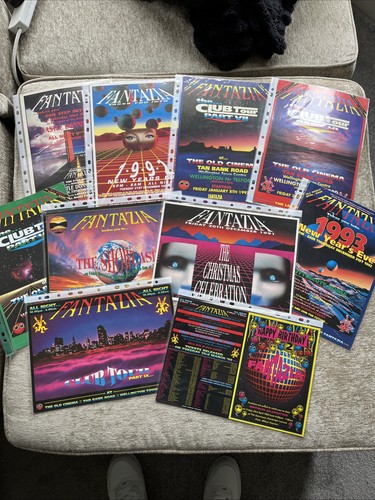 Fantazia rave flyers - rave,